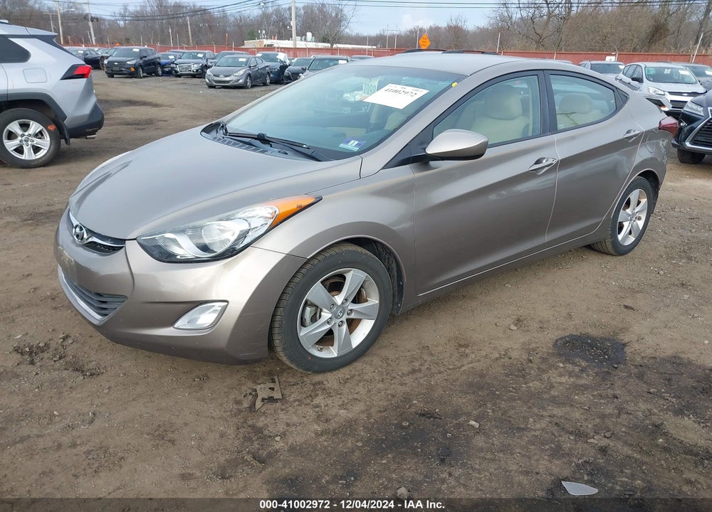 2013 HYUNDAI ELANTRA VIN: 5NPDH4AE6DH297778
