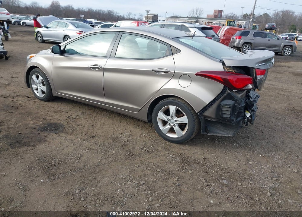 2013 HYUNDAI ELANTRA VIN: 5NPDH4AE6DH297778