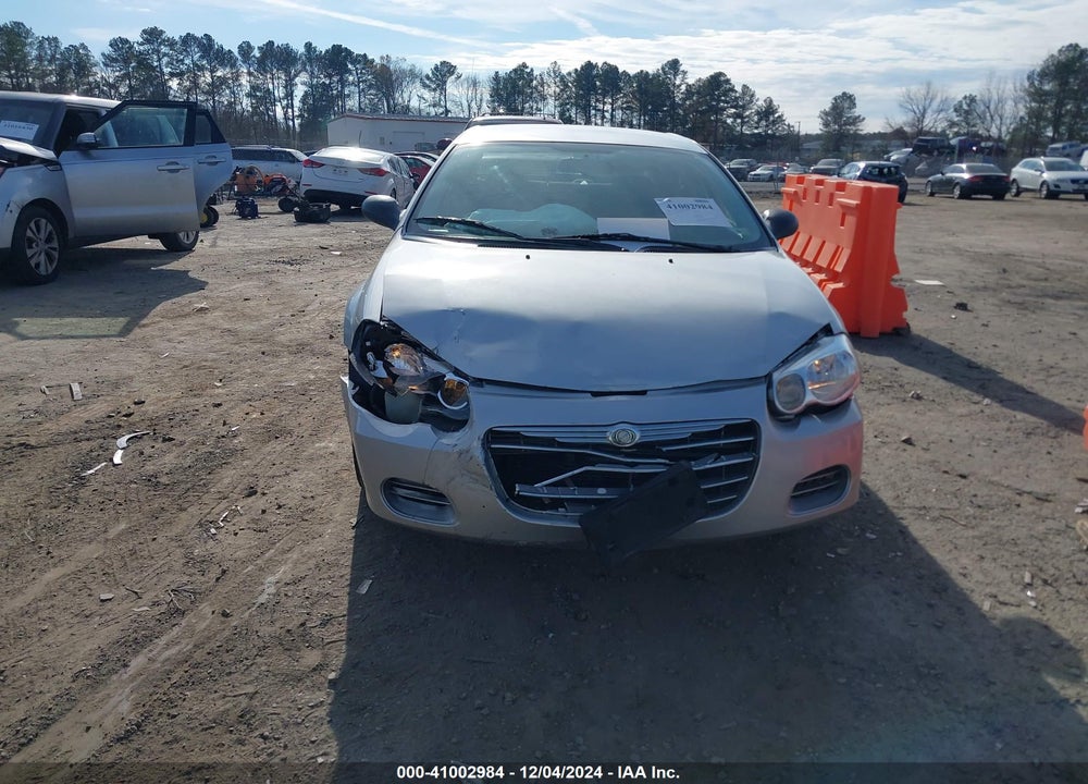 2005 CHRYSLER SEBRING VIN: 1C3EL46X25N664873
