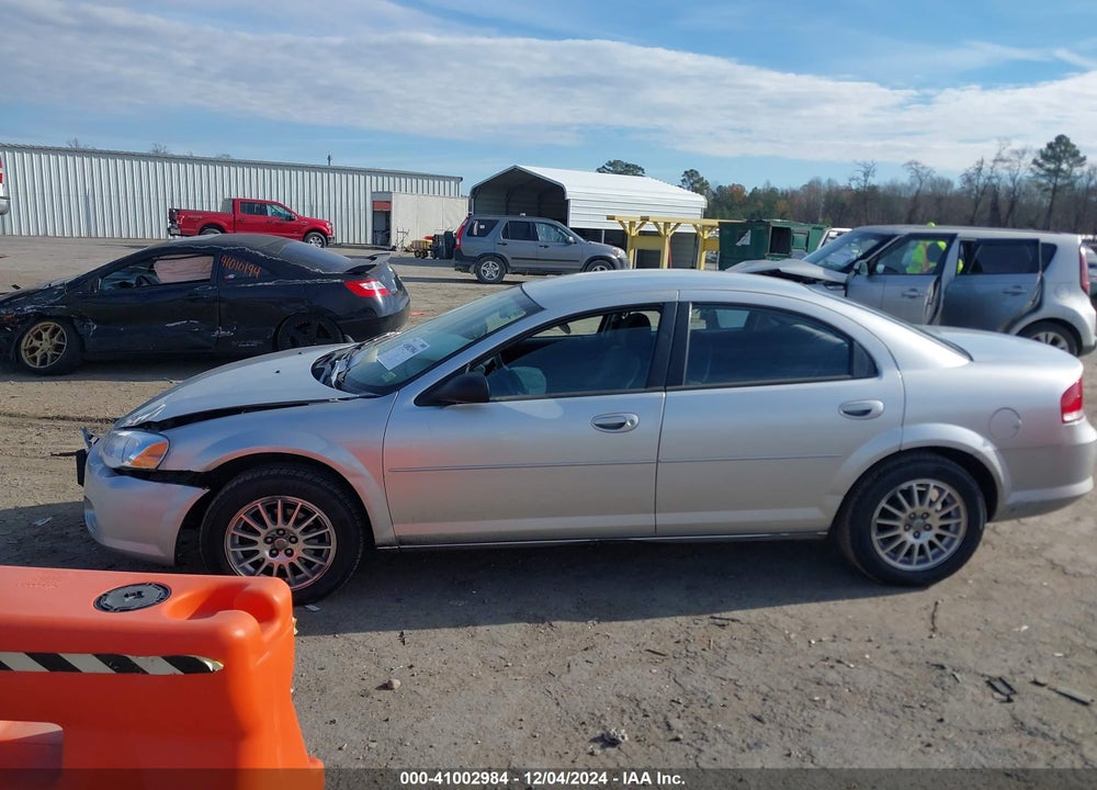 2005 CHRYSLER SEBRING VIN: 1C3EL46X25N664873