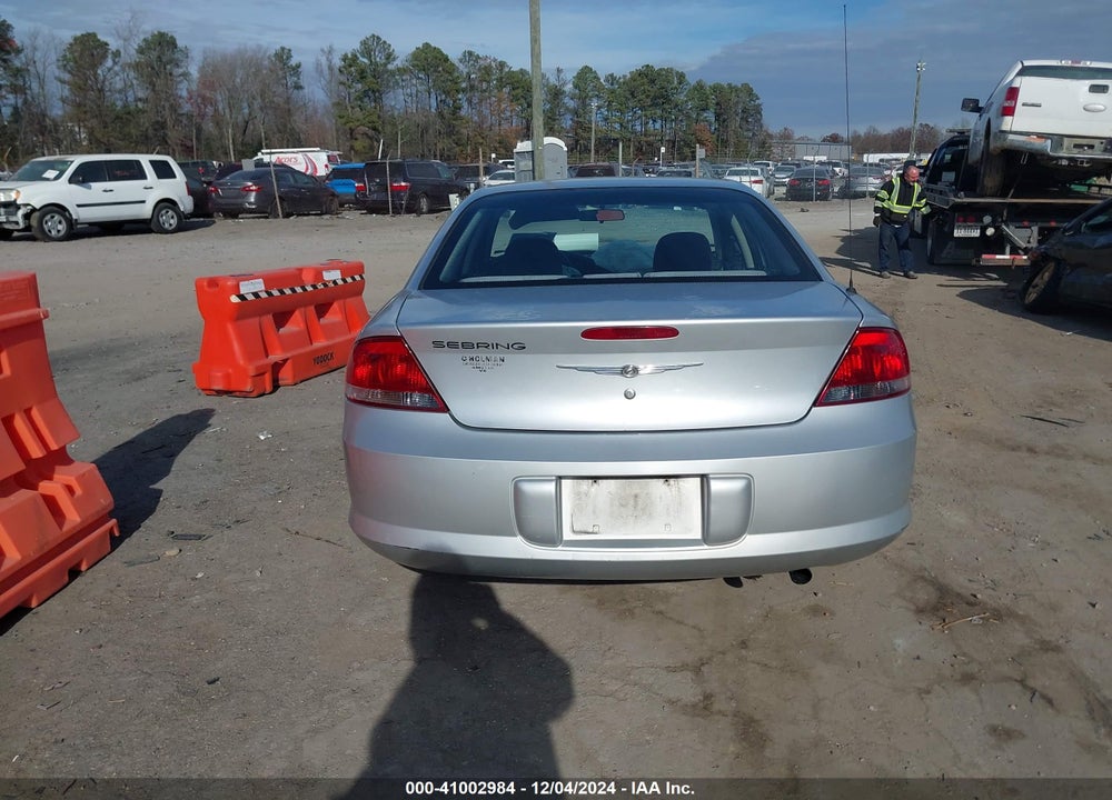 2005 CHRYSLER SEBRING VIN: 1C3EL46X25N664873