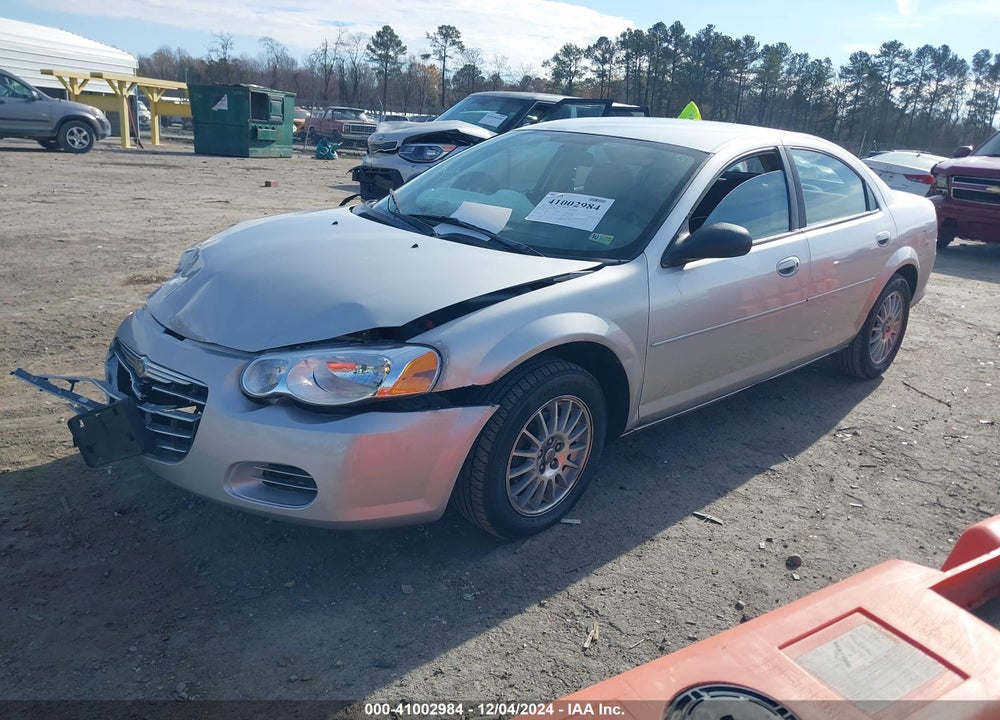 2005 CHRYSLER SEBRING VIN: 1C3EL46X25N664873