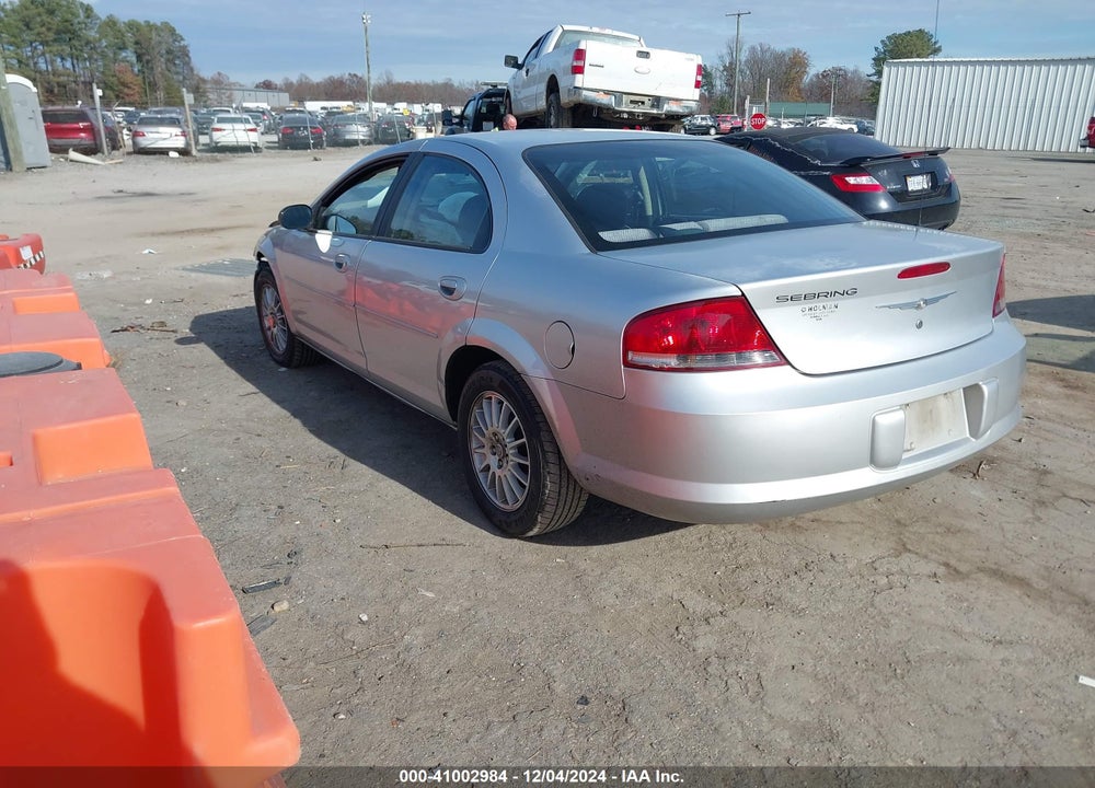2005 CHRYSLER SEBRING VIN: 1C3EL46X25N664873