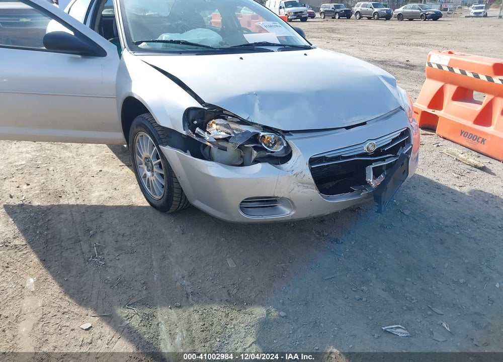 2005 CHRYSLER SEBRING VIN: 1C3EL46X25N664873