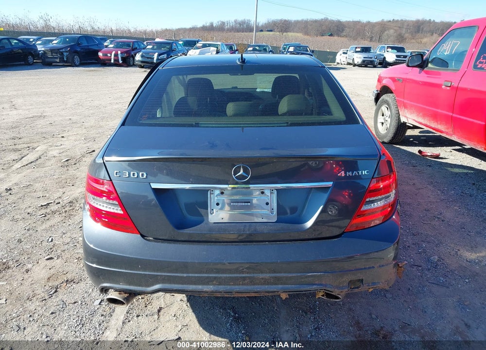 2013 MERCEDES-BENZ C 300 LUXURY 4MATIC/SPORT 4MATIC VIN: WDDGF8AB1DR286475