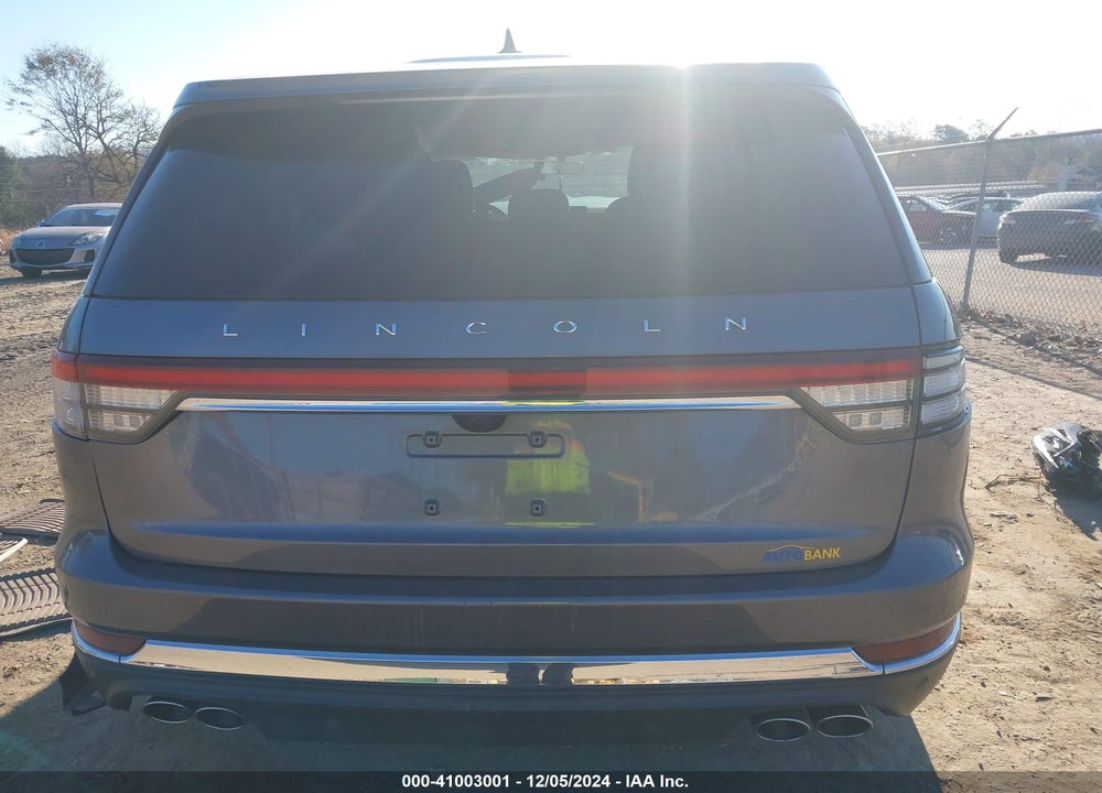 2022 LINCOLN AVIATOR STANDARD VIN: 5LM5J6WCXNGL01678