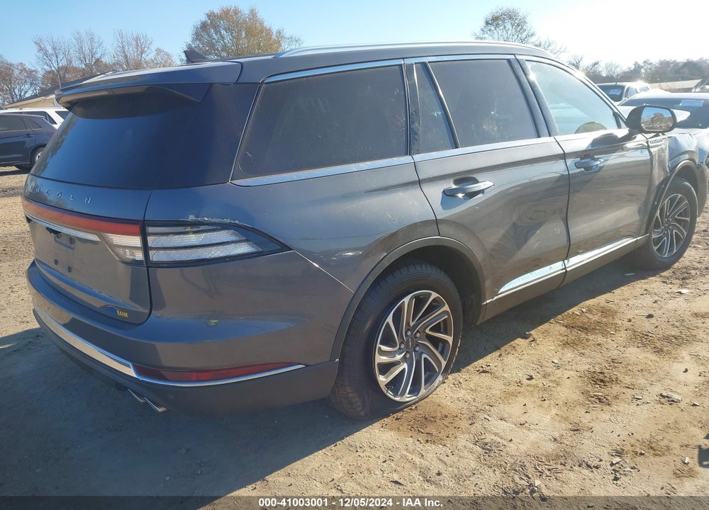 2022 LINCOLN AVIATOR STANDARD VIN: 5LM5J6WCXNGL01678