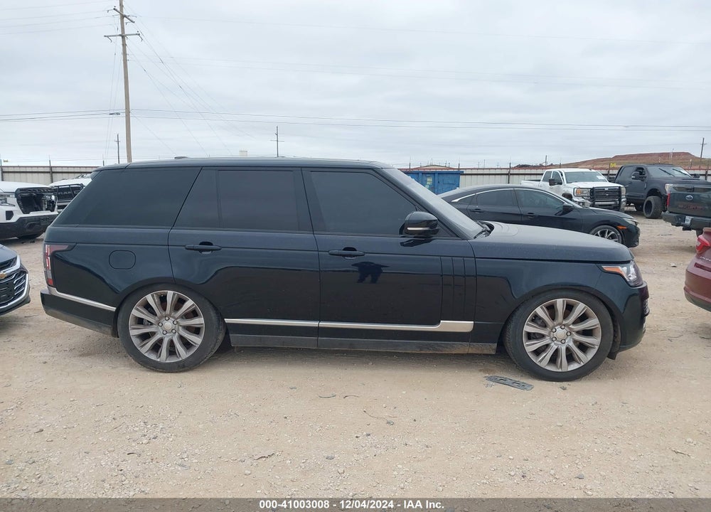 2014 LAND ROVER RANGE ROVER 5.0L V8 SUPERCHARGED/5.0L V8 SUPERCHARGED EBONY EDITION VIN: SALGS2TF9EA155032
