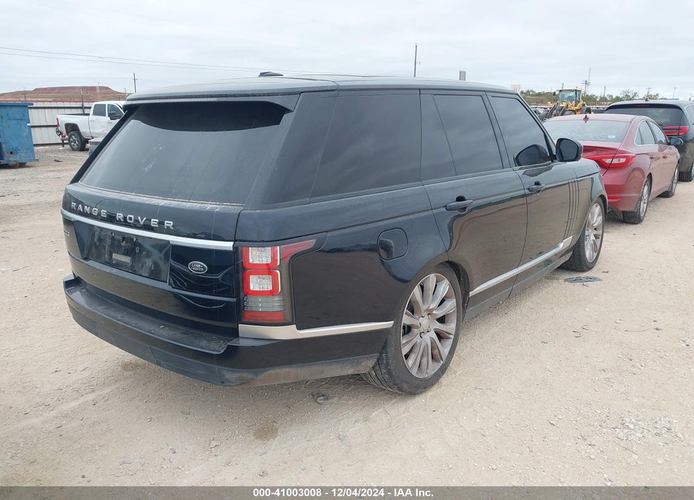 2014 LAND ROVER RANGE ROVER 5.0L V8 SUPERCHARGED/5.0L V8 SUPERCHARGED EBONY EDITION VIN: SALGS2TF9EA155032