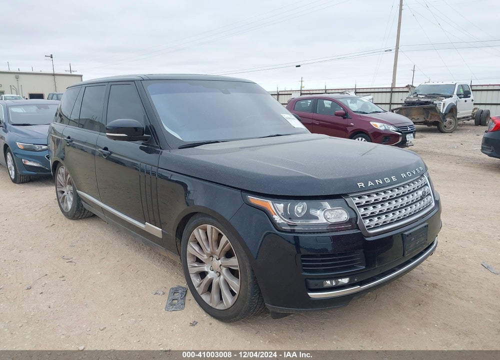 2014 LAND ROVER RANGE ROVER 5.0L V8 SUPERCHARGED/5.0L V8 SUPERCHARGED EBONY EDITION VIN: SALGS2TF9EA155032