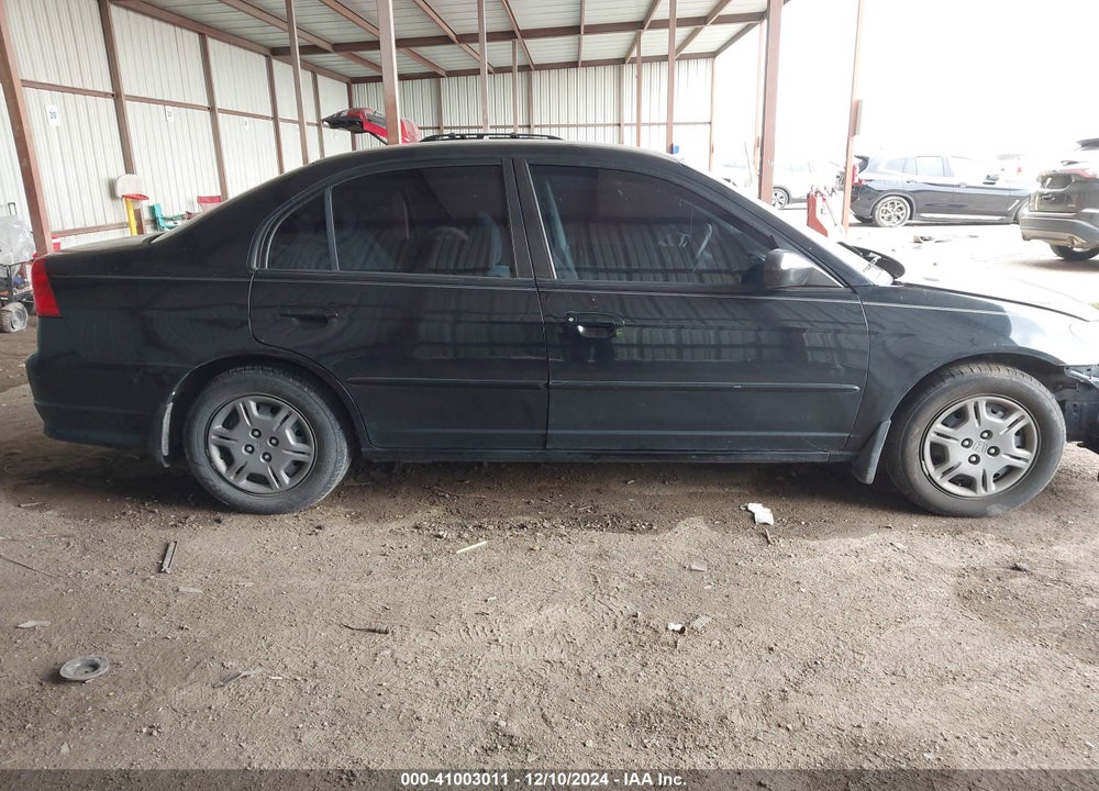 2004 HONDA CIVIC LX VIN: 2HGES16504H555297