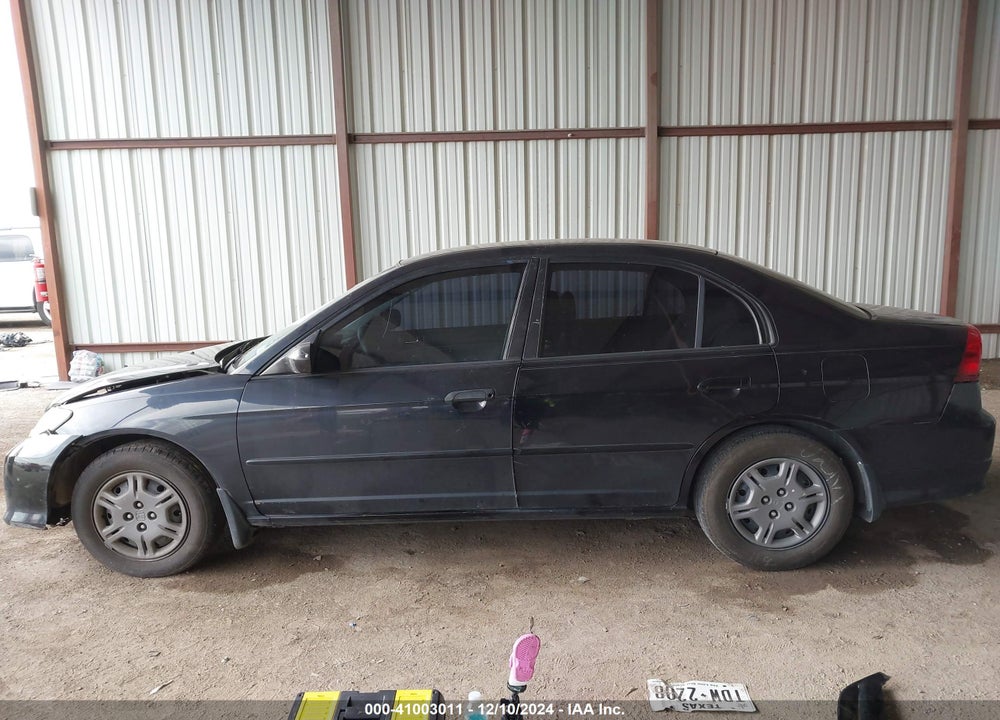2004 HONDA CIVIC LX VIN: 2HGES16504H555297