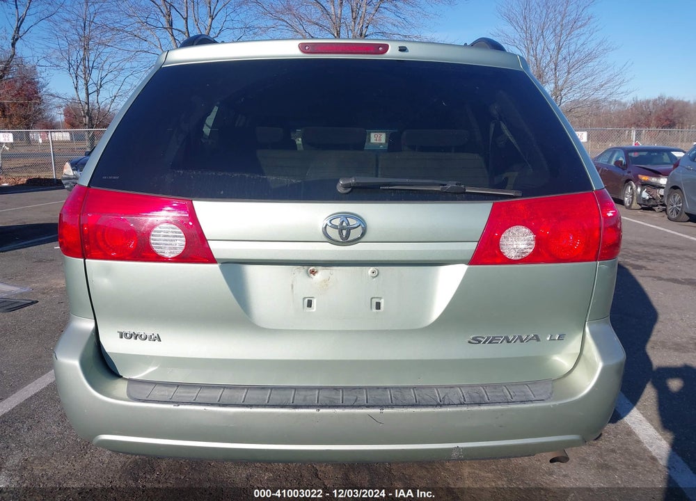 2008 TOYOTA SIENNA LE VIN: 5TDZK23C48S192602