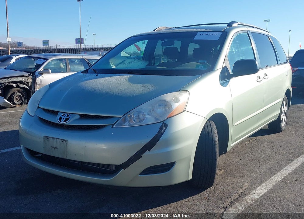 2008 TOYOTA SIENNA LE VIN: 5TDZK23C48S192602