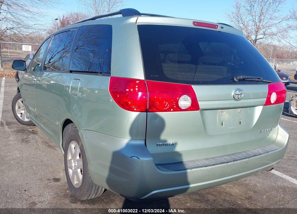 2008 TOYOTA SIENNA LE VIN: 5TDZK23C48S192602