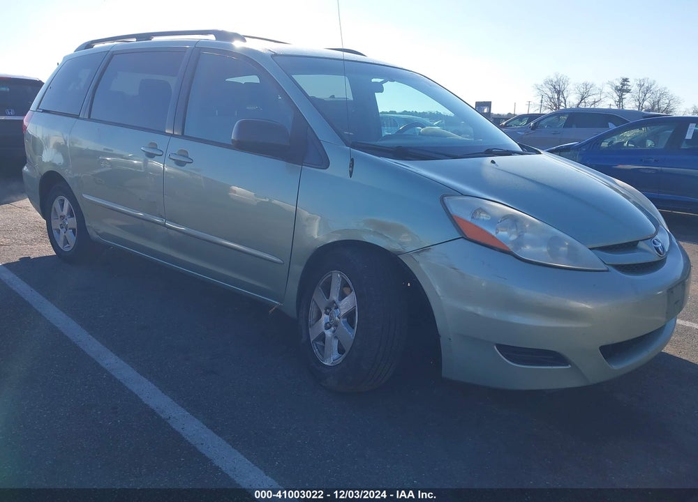 2008 TOYOTA SIENNA LE VIN: 5TDZK23C48S192602
