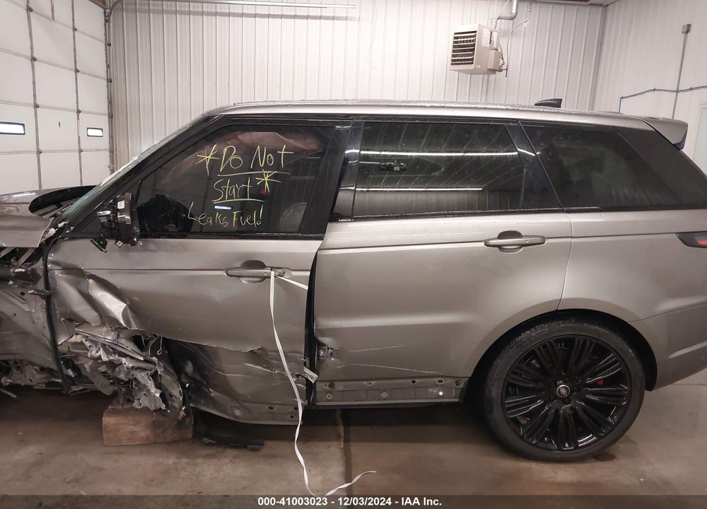 2019 LAND ROVER RANGE ROVER SPORT SUPERCHARGED DYNAMIC VIN: SALWR2RE1KA828073