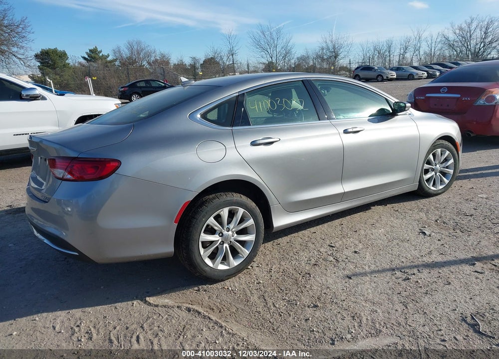 2016 CHRYSLER 200 C VIN: 1C3CCCCB1GN135038