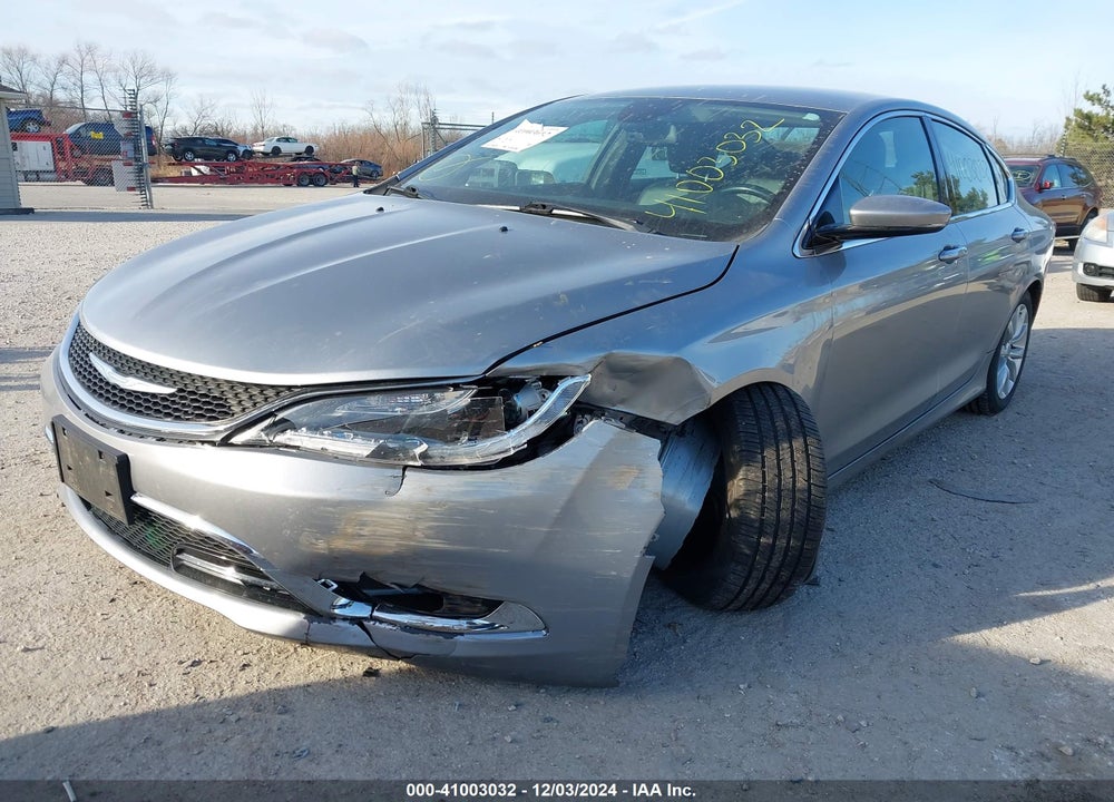 2016 CHRYSLER 200 C VIN: 1C3CCCCB1GN135038