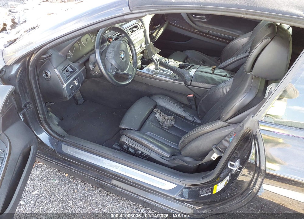 2012 BMW 650I VIN: WBALZ3C55CDL72584