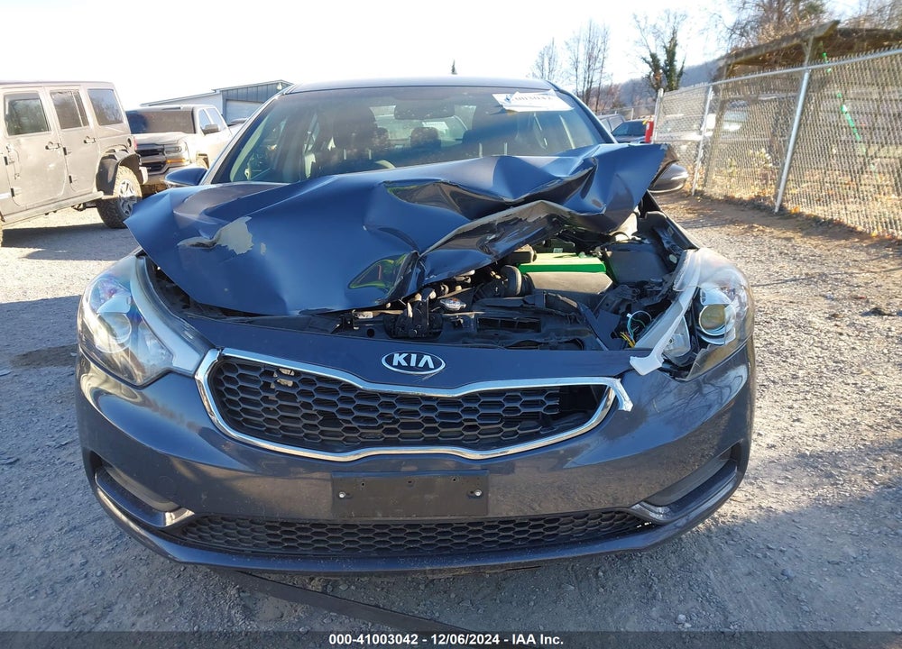 2015 KIA FORTE LX VIN: KNAFX4A63F5397292