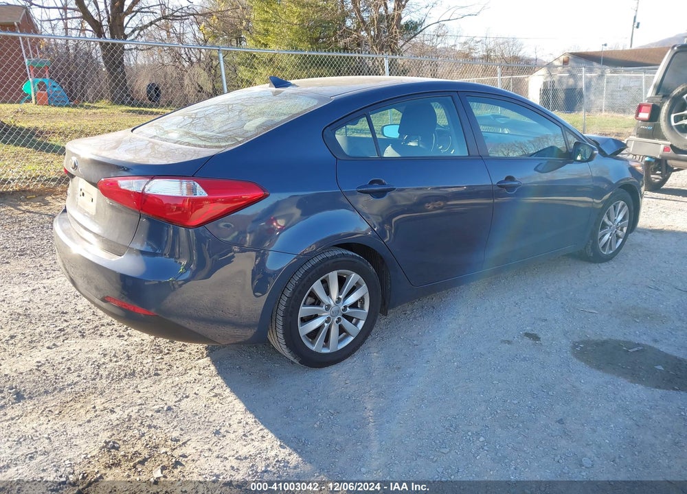 2015 KIA FORTE LX VIN: KNAFX4A63F5397292