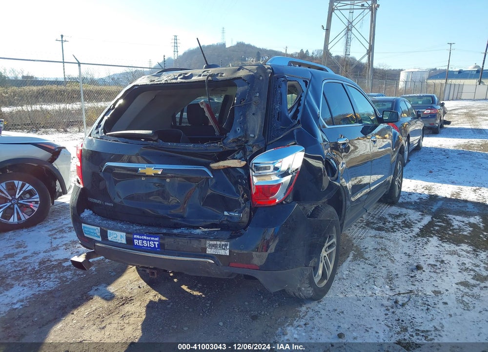 2017 CHEVROLET EQUINOX PREMIER VIN: 2GNFLGE35H6215980