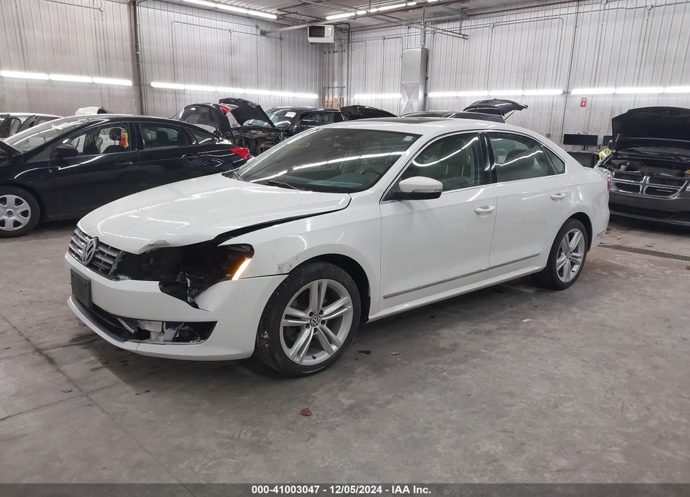2014 VOLKSWAGEN PASSAT 2.0L TDI SEL PREMIUM VIN: 1VWCN7A36EC073554