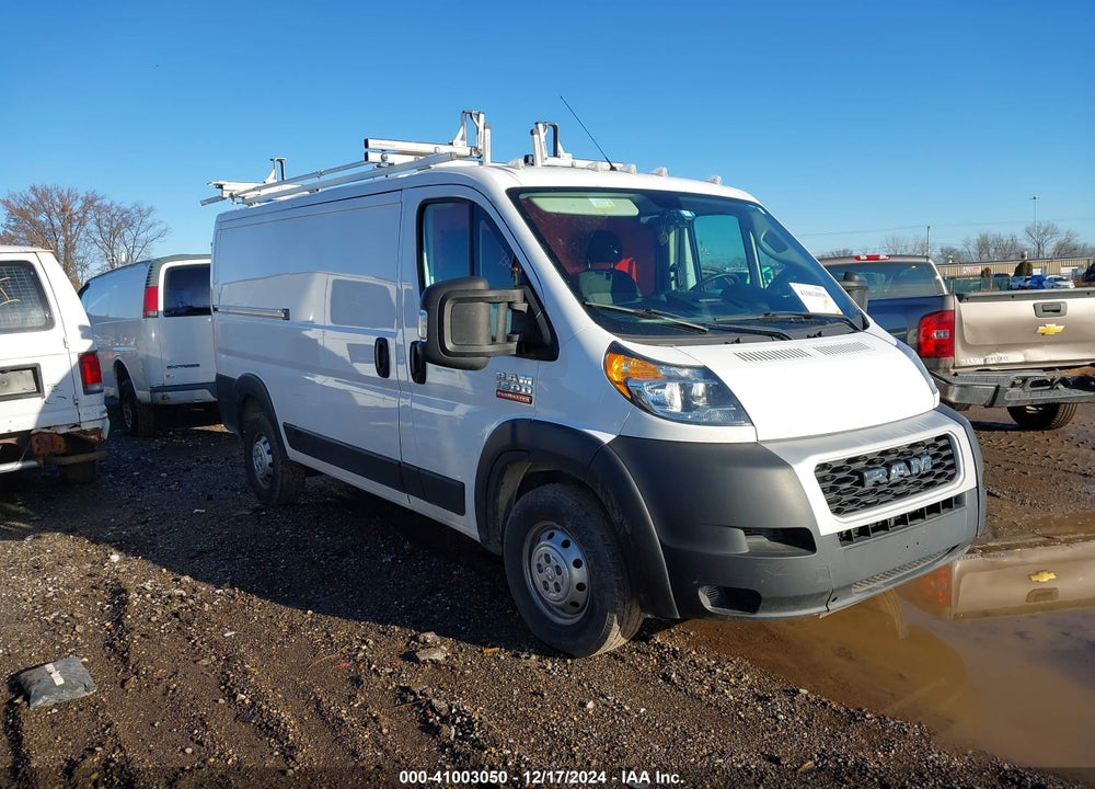 2021 RAM PROMASTER 1500 LOW ROOF 136 WB VIN: 3C6LRVAG9ME552693