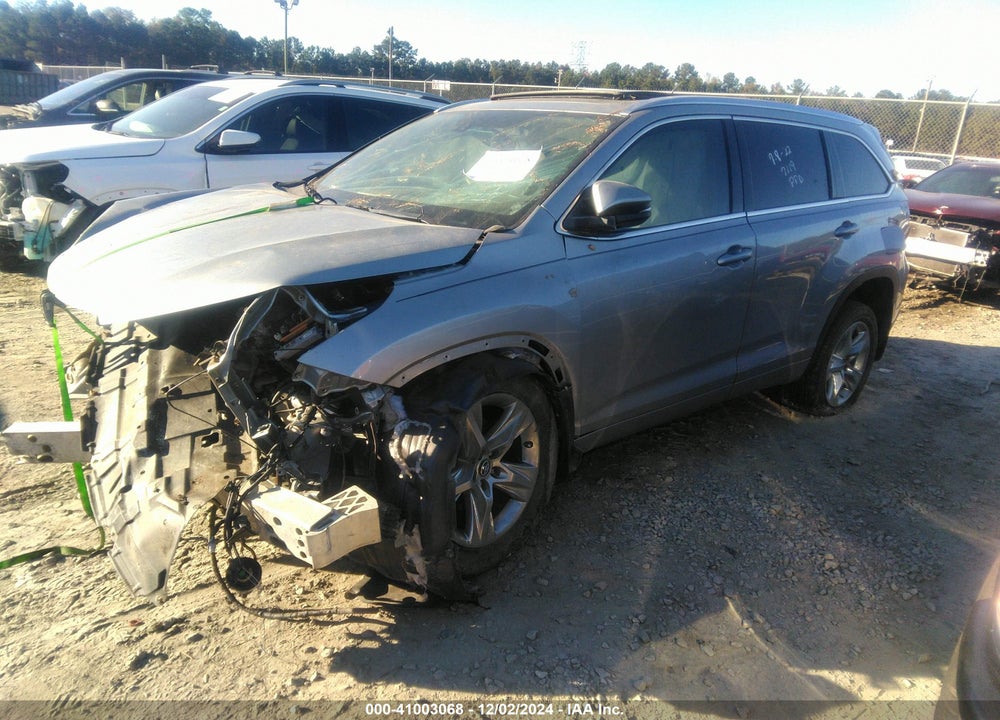 2016 TOYOTA HIGHLANDER LIMITED PLATINUM V6 VIN: 5TDDKRFH2GS317119