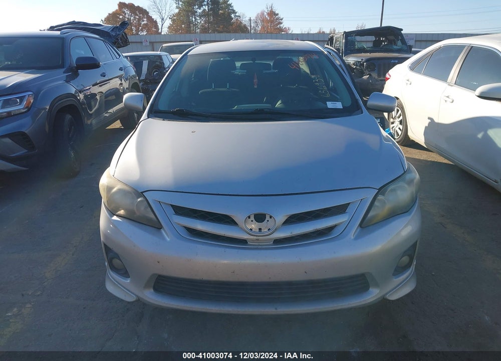 2011 TOYOTA COROLLA VIN: 2T1BU4EE5BC656938