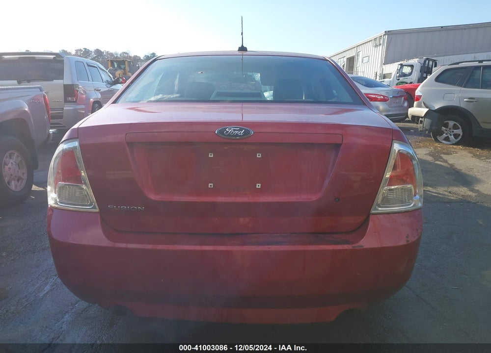 2007 FORD FUSION SE VIN: 3FAHP071X7R160402