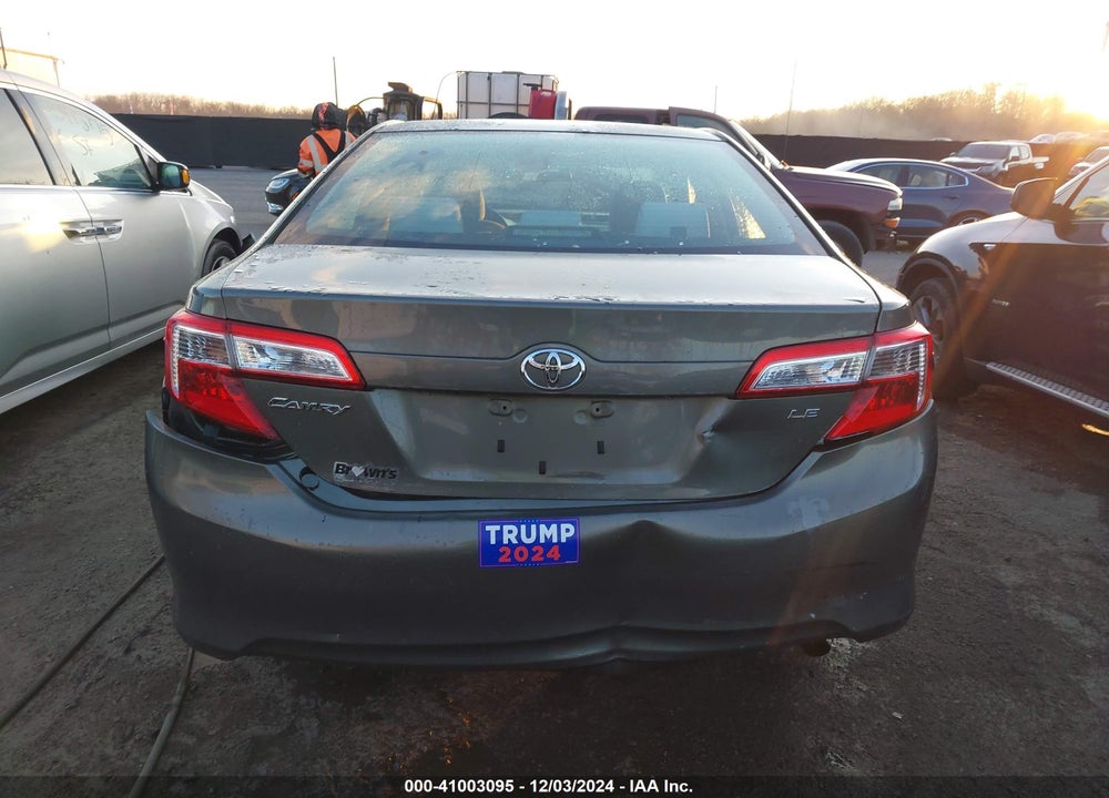 2012 TOYOTA CAMRY LE VIN: 4T1BF1FK5CU504610