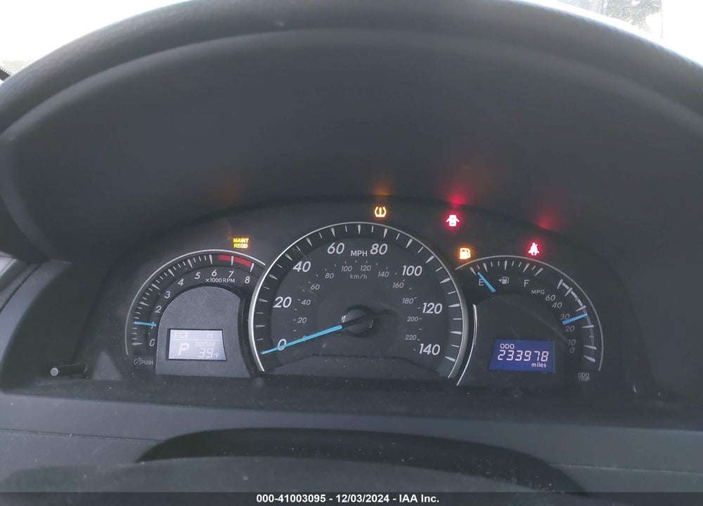 2012 TOYOTA CAMRY LE VIN: 4T1BF1FK5CU504610
