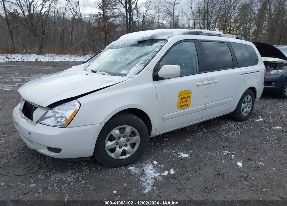 2010 KIA SEDONA LX VIN: KNDMG4C35A6356419