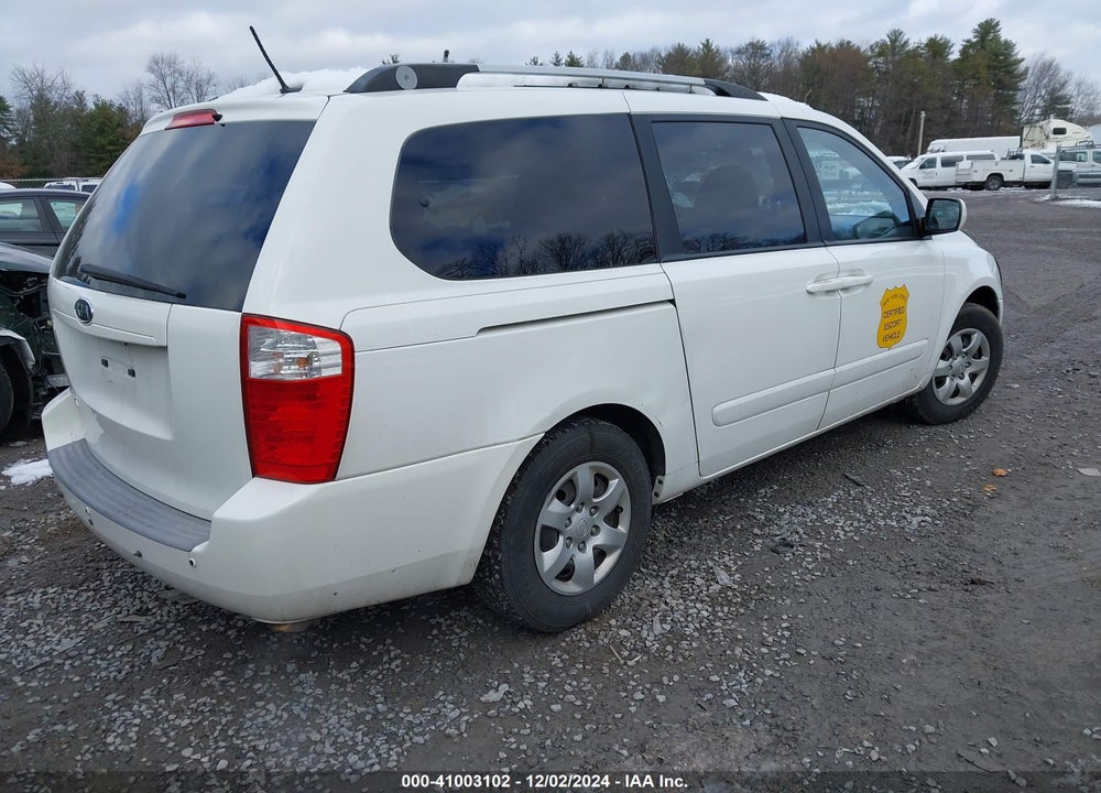 2010 KIA SEDONA LX VIN: KNDMG4C35A6356419
