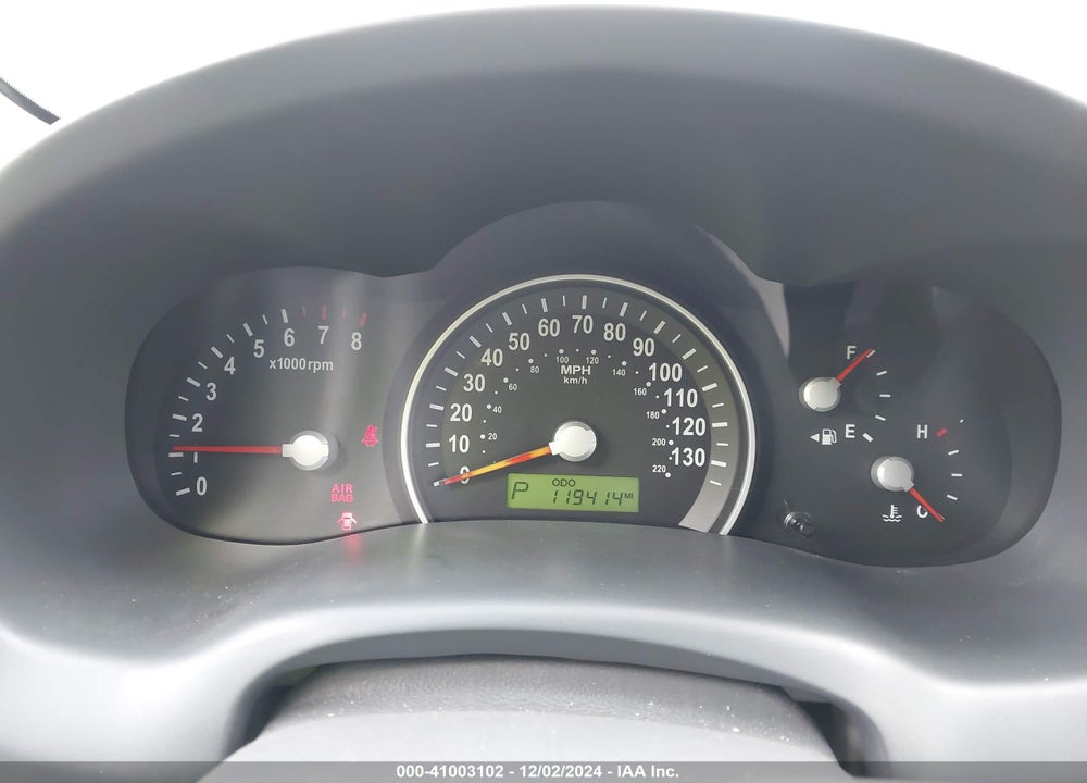 2010 KIA SEDONA LX VIN: KNDMG4C35A6356419