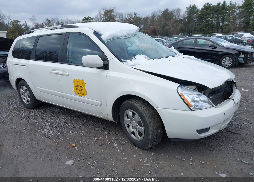 2010 KIA SEDONA LX VIN: KNDMG4C35A6356419