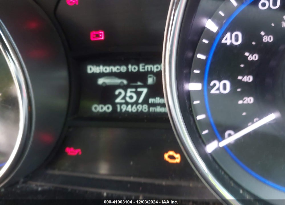 2014 HYUNDAI SONATA GLS VIN: 5NPEB4AC9EH872848