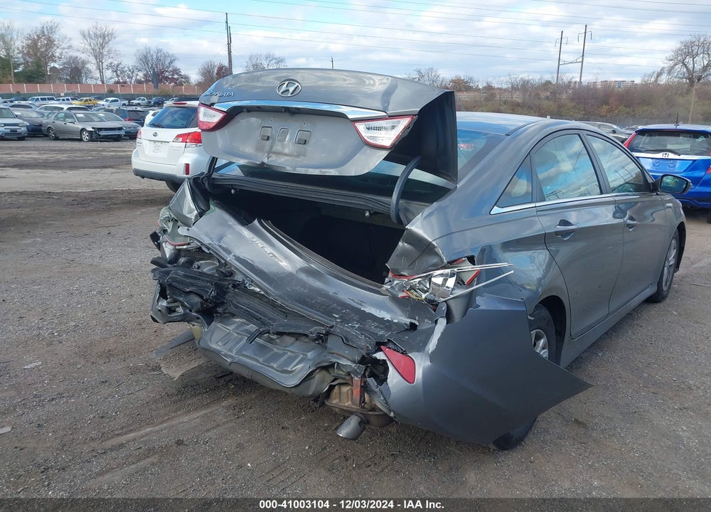 2014 HYUNDAI SONATA GLS VIN: 5NPEB4AC9EH872848