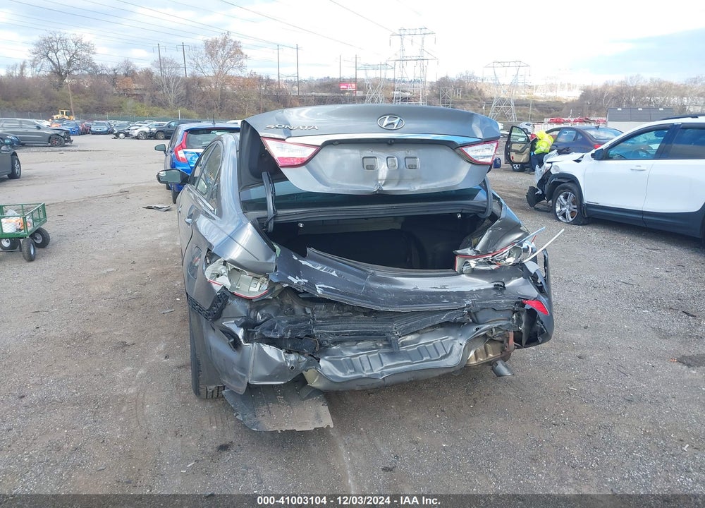 2014 HYUNDAI SONATA GLS VIN: 5NPEB4AC9EH872848