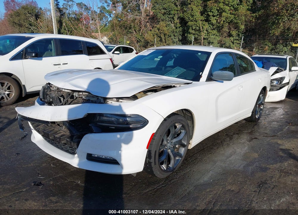 2015 DODGE CHARGER SXT VIN: 2C3CDXHG4FH863212