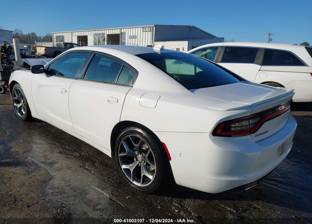 2015 DODGE CHARGER SXT VIN: 2C3CDXHG4FH863212