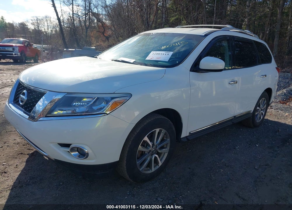 2013 NISSAN PATHFINDER SL VIN: 5N1AR2MM8DC638385