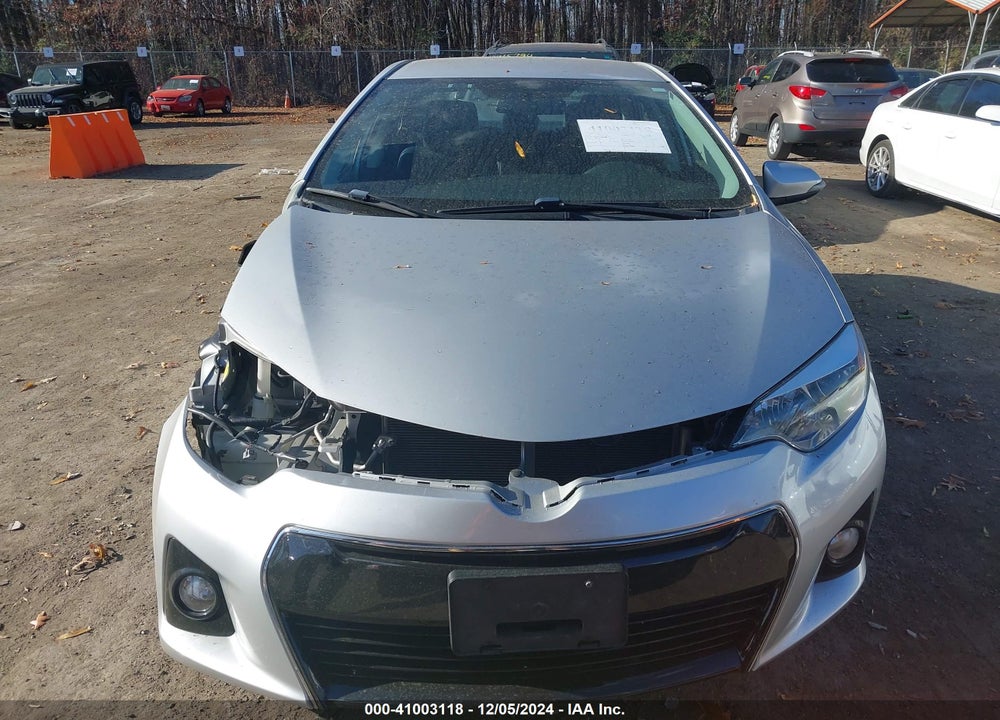 2014 TOYOTA COROLLA S PLUS VIN: 2T1BURHE7EC025878