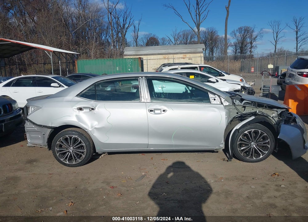 2014 TOYOTA COROLLA S PLUS VIN: 2T1BURHE7EC025878