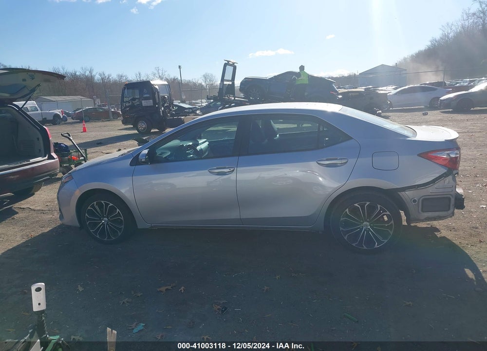 2014 TOYOTA COROLLA S PLUS VIN: 2T1BURHE7EC025878