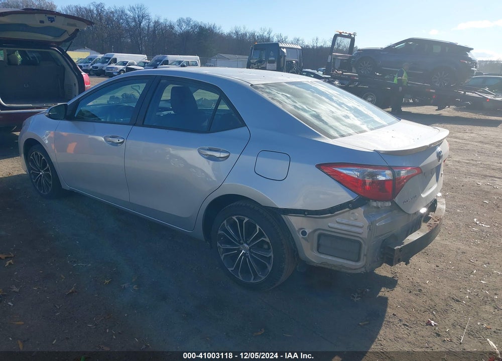 2014 TOYOTA COROLLA S PLUS VIN: 2T1BURHE7EC025878