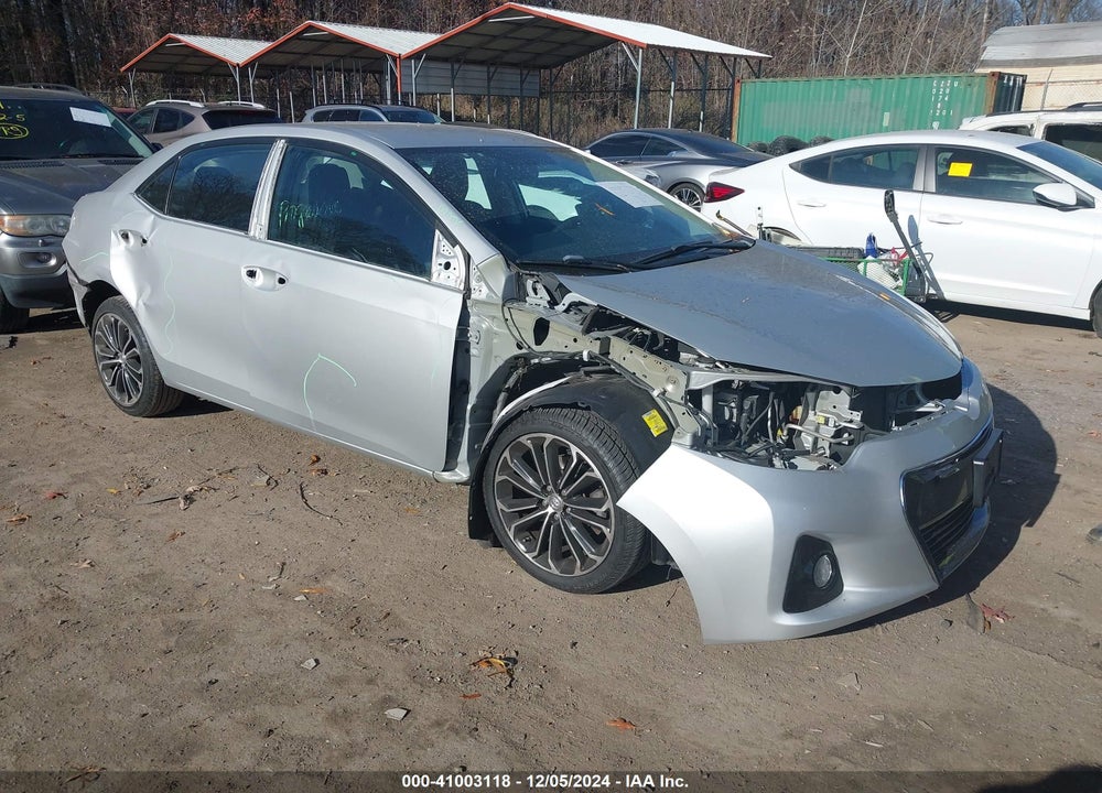2014 TOYOTA COROLLA S PLUS VIN: 2T1BURHE7EC025878