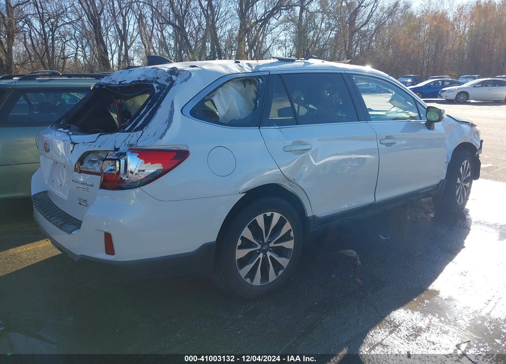 2016 SUBARU OUTBACK 2.5I LIMITED VIN: 4S4BSANC6G3266512